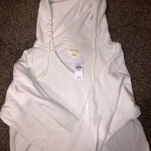 Woman’s cropped American eagle hoodie